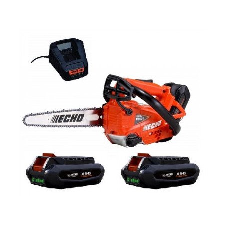 Tronçonneuse élagueuse  ECHO DCS 2500 TCA EN 1/4 PACK 2 Batteries LPB 50-150 ET Chargeur LCJQ-560