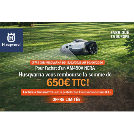 promotion robot husqvarna AM450V NERA